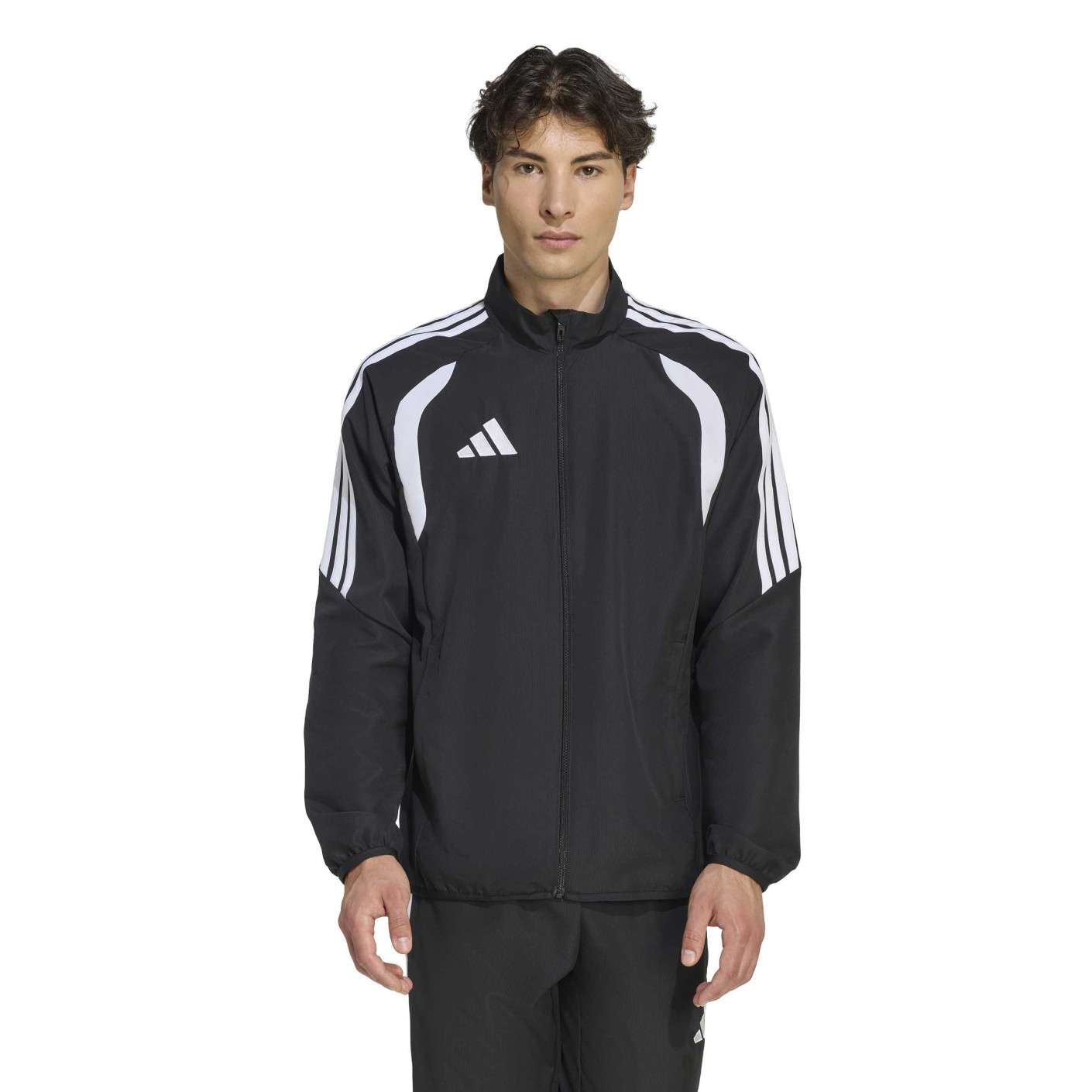 Veste d'entraînement adidas Tiro 26 League Presentation noire et blanche