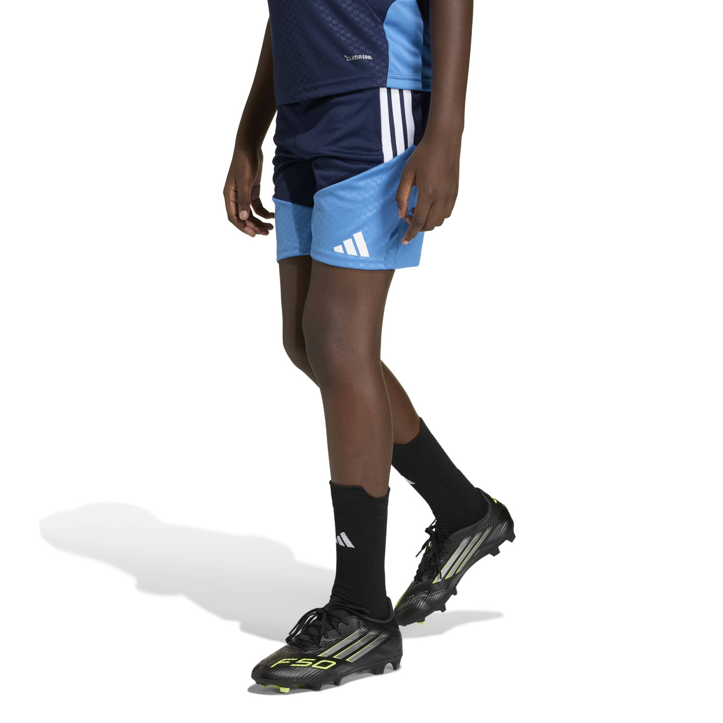 Pantalon d'entraînement de compétition adidas Tiro 26 pour Enfants, bleu foncé