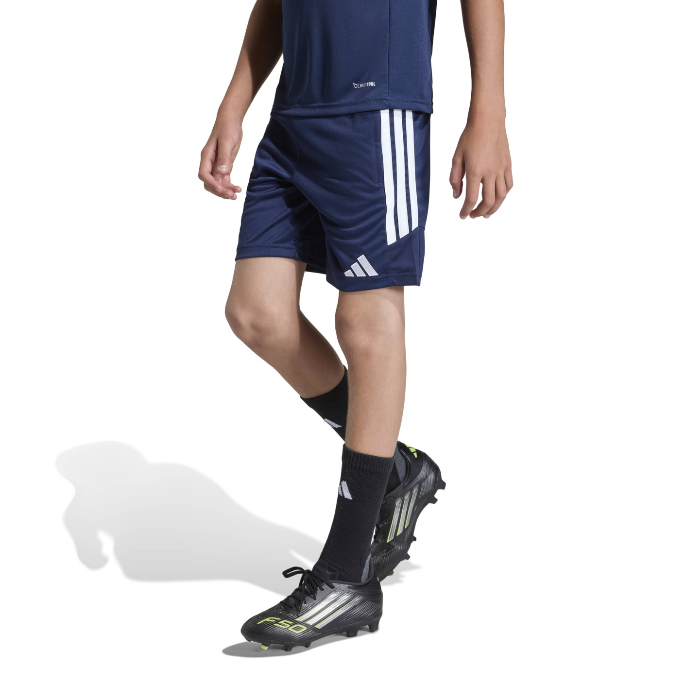 Pantalon d'entraînement adidas Tiro 26 League pour Enfants, bleu foncé et blanc