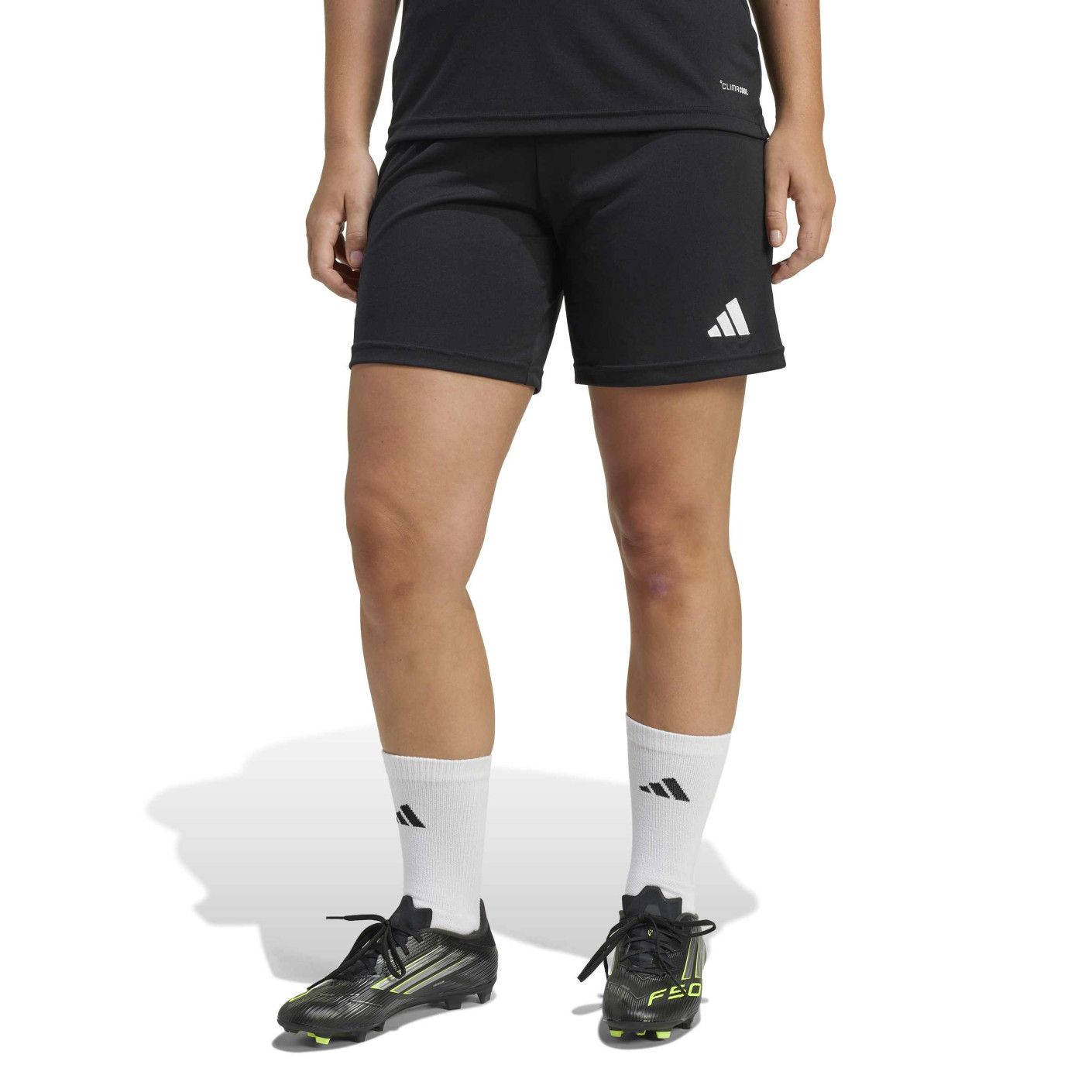 adidas Entrada 26 Voetbalbroekje Dames Zwart Wit