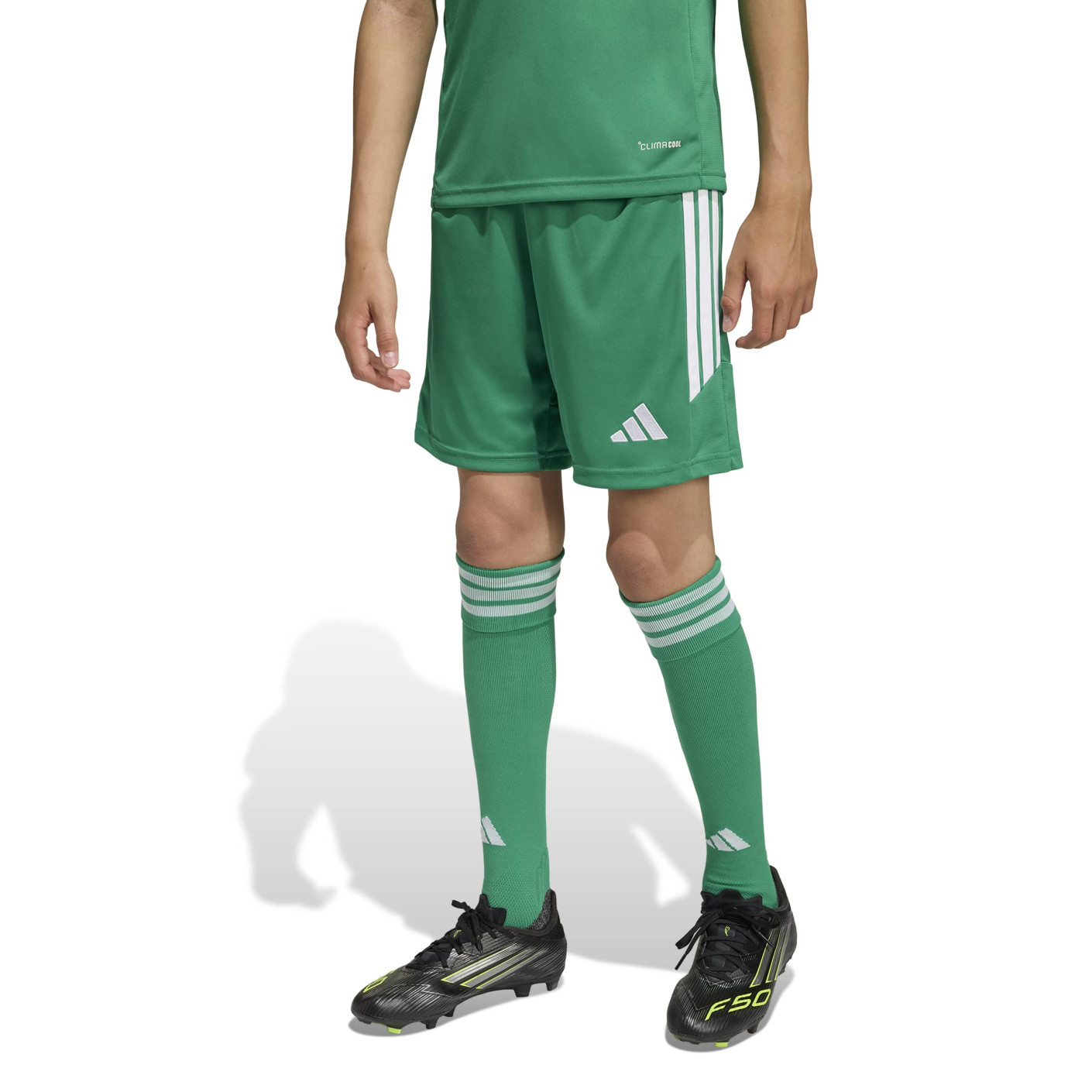 Shorts de football adidas Tiro 26 League pour Enfants, vert et blanc