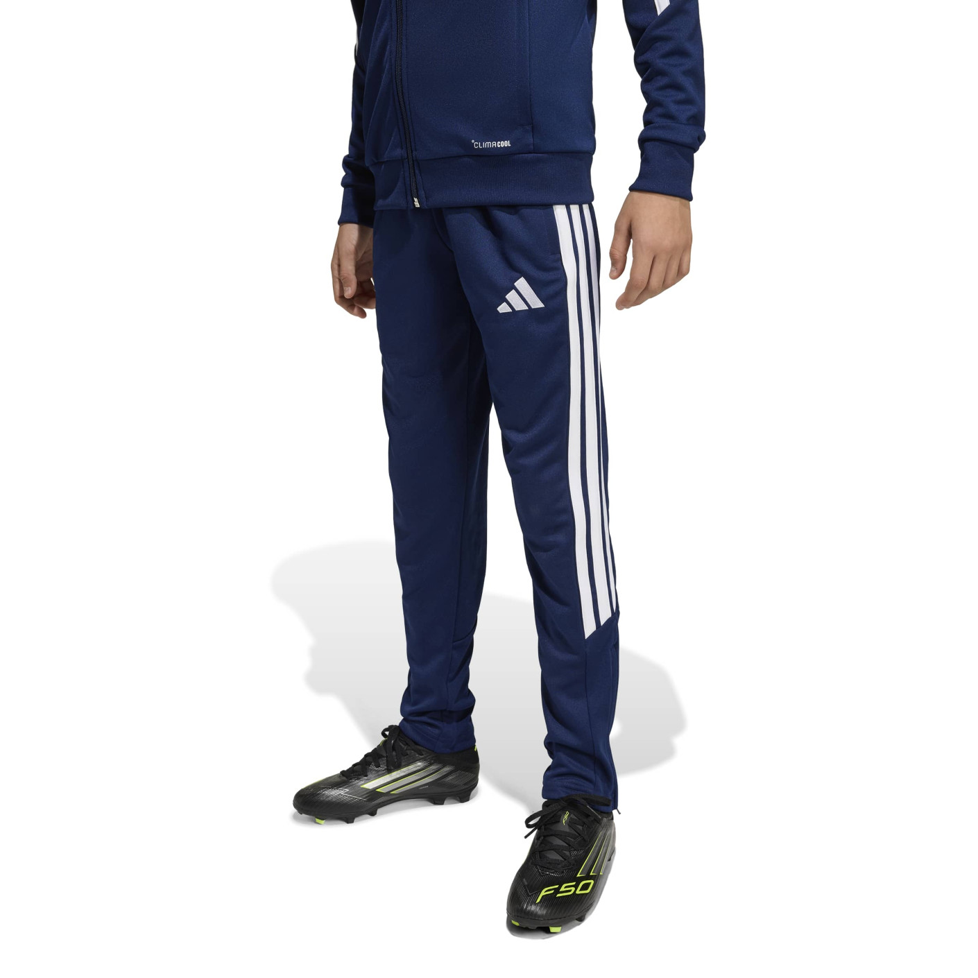 adidas Tiro 26 League Regular Trainingsbroek Kids Donkerblauw Wit