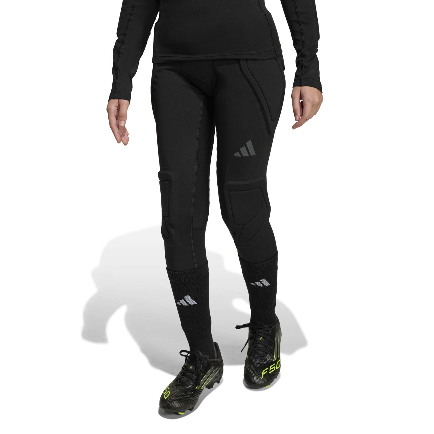 adidas Padded Keepersbroek Kids Zwart