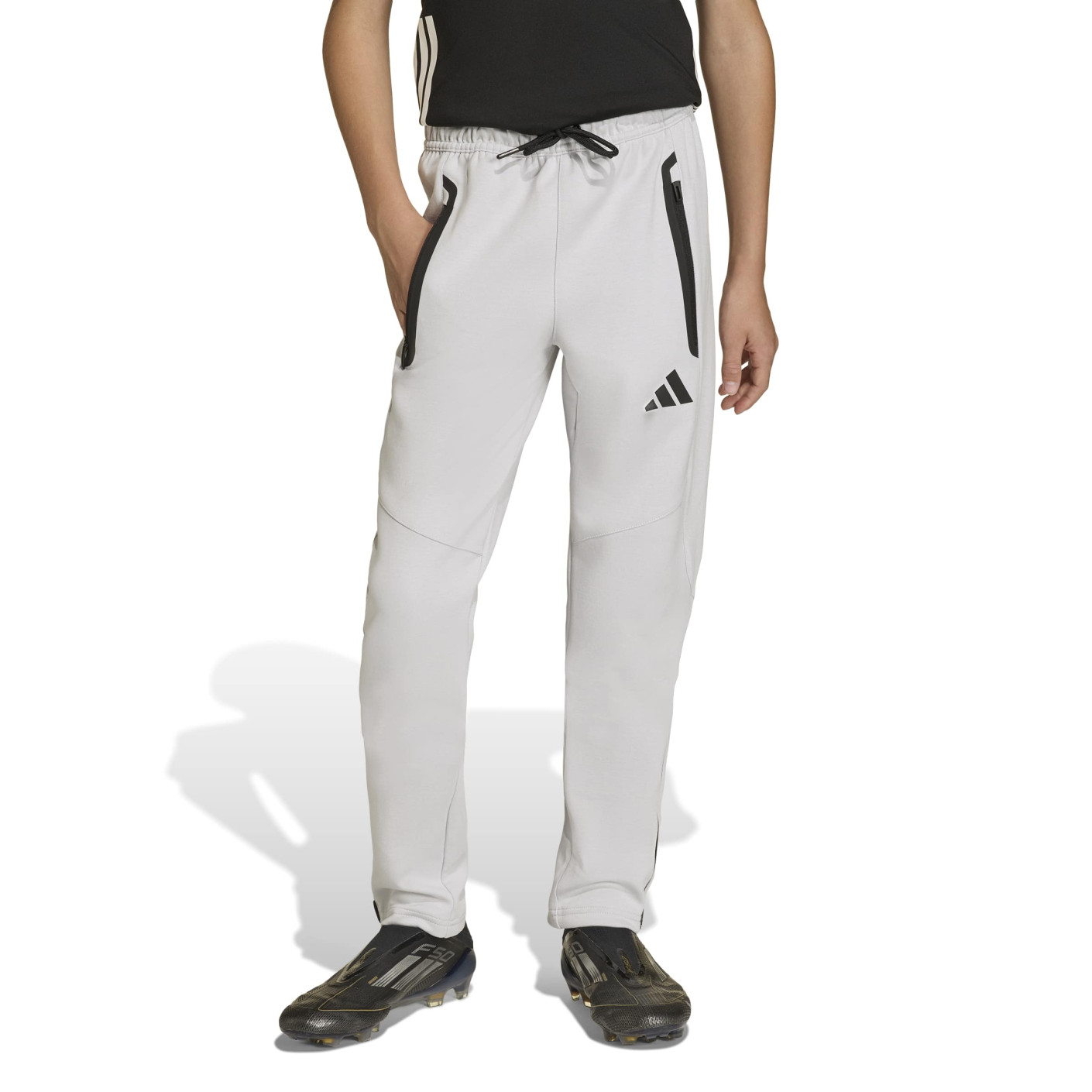 Pantalon de jogging adidas Tiro Travel gris pour enfants