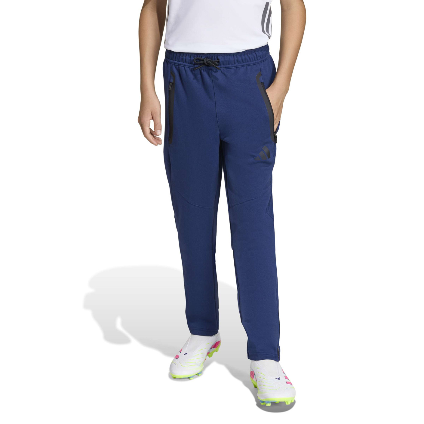 Pantalon de survêtement adidas Tiro Travel pour Enfants, bleu foncé