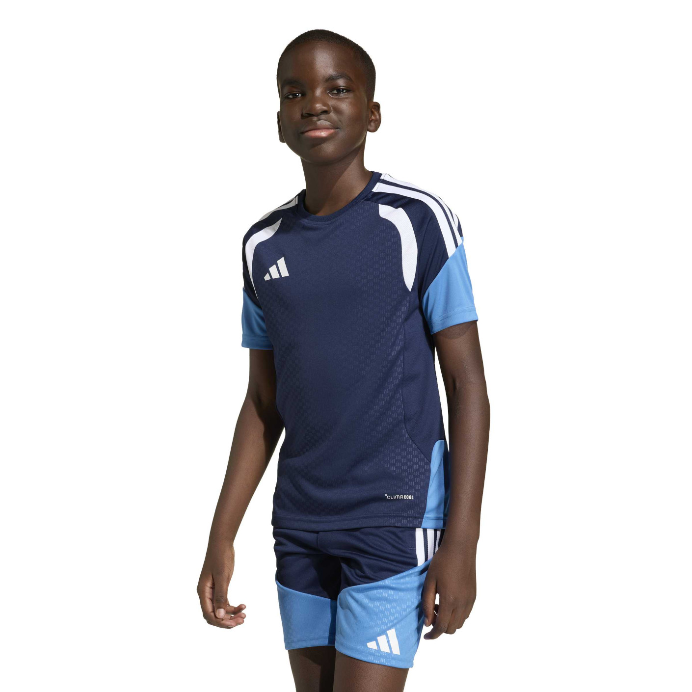 adidas Tiro 26 Competition Trainingsshirt Kids Donkerblauw Blauw
