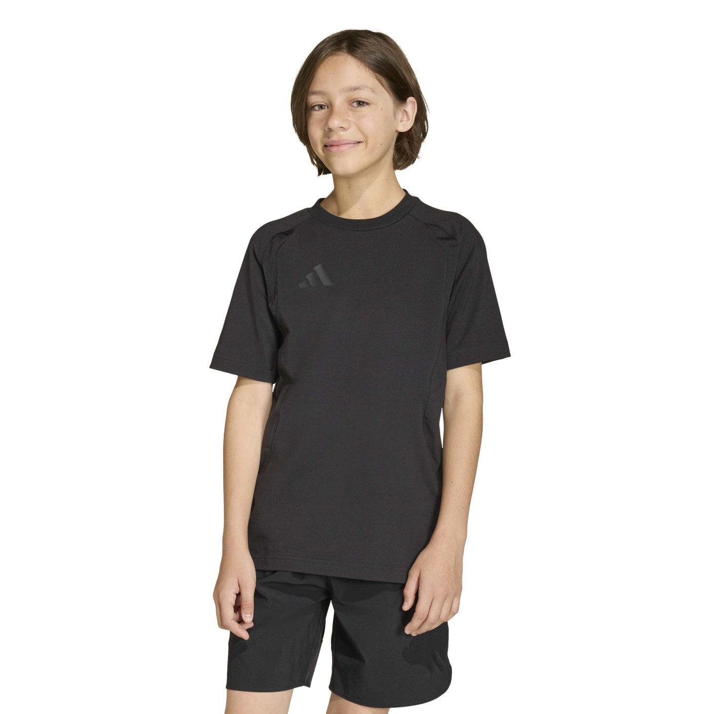 adidas Tiro Travel Trainingsshirt Kids Zwart