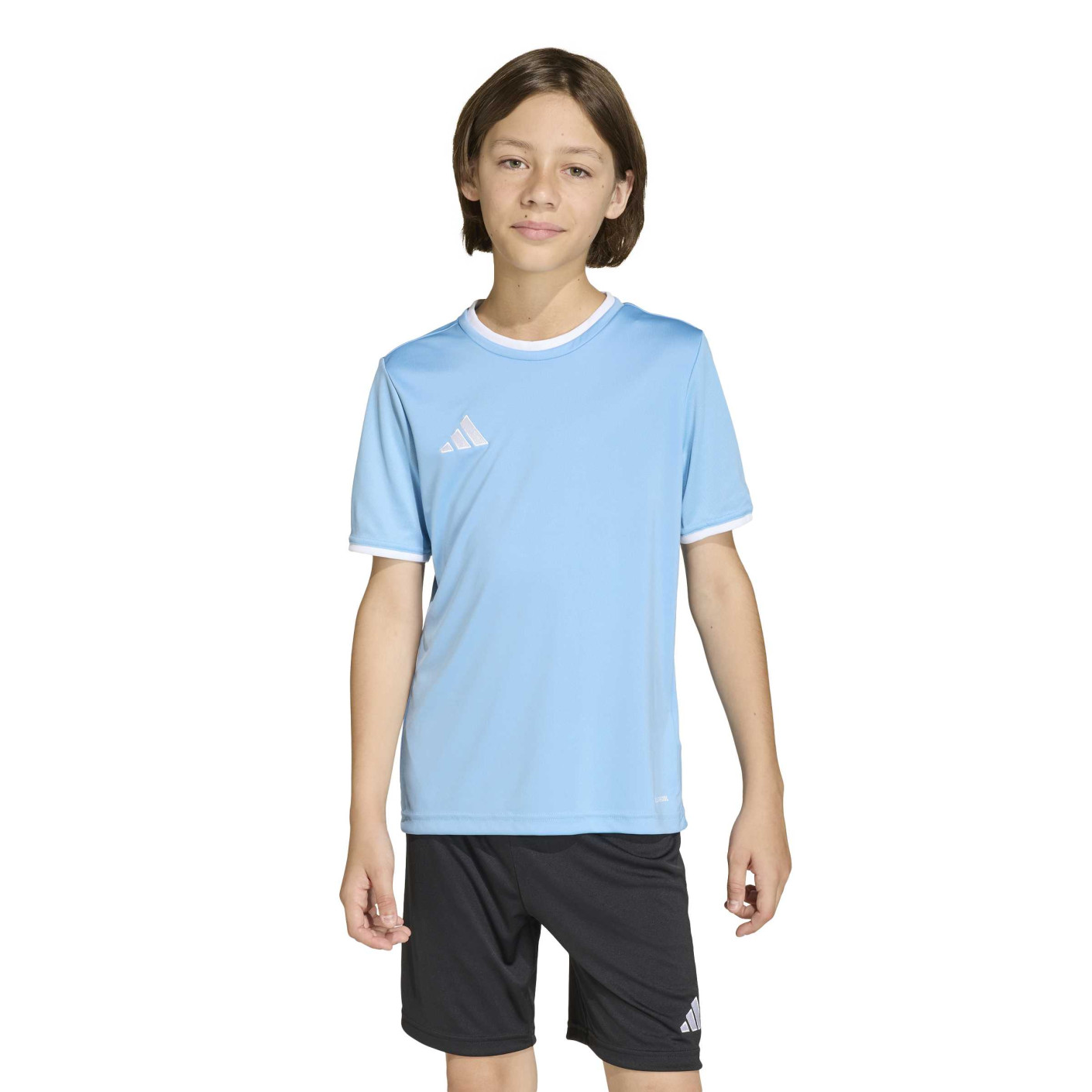 adidas Entrada 26 Voetbalshirt Kids Lichtblauw Wit