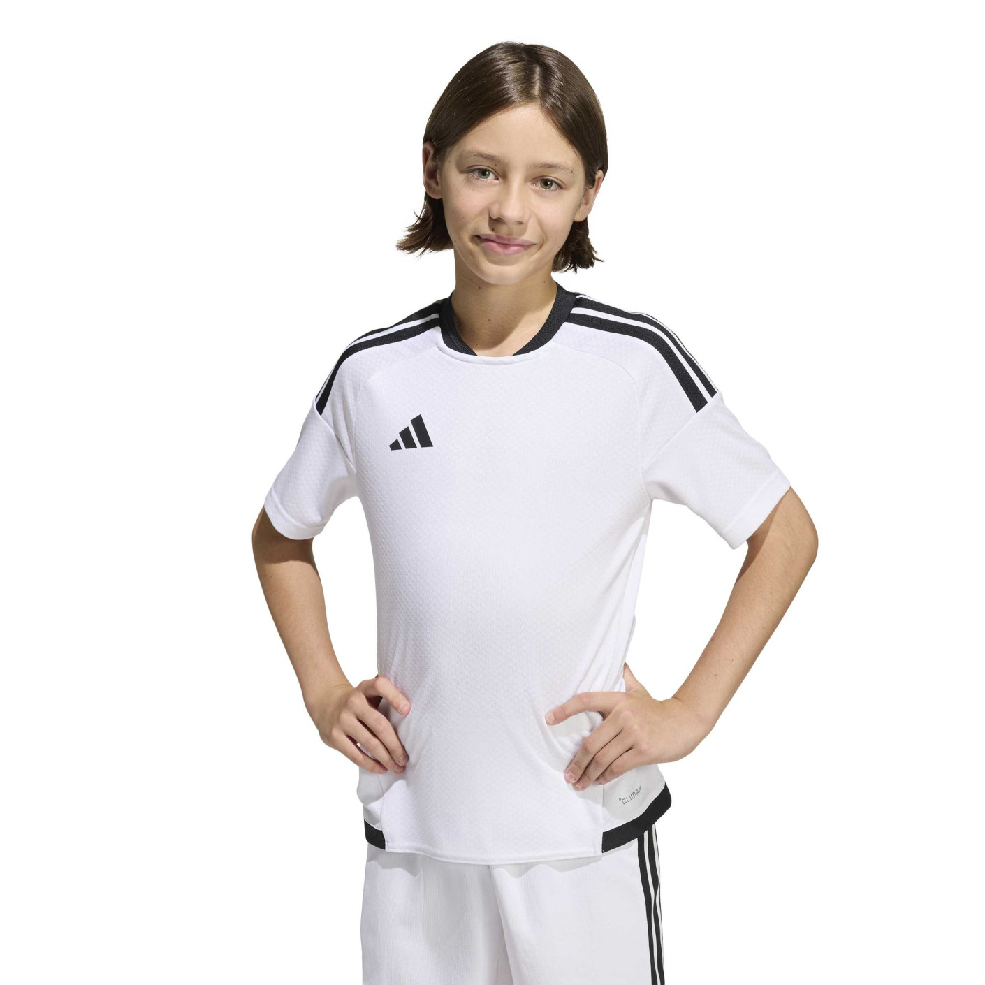 Maillot de football adidas Tiro 26 Competition pour Enfants, blanc et noir