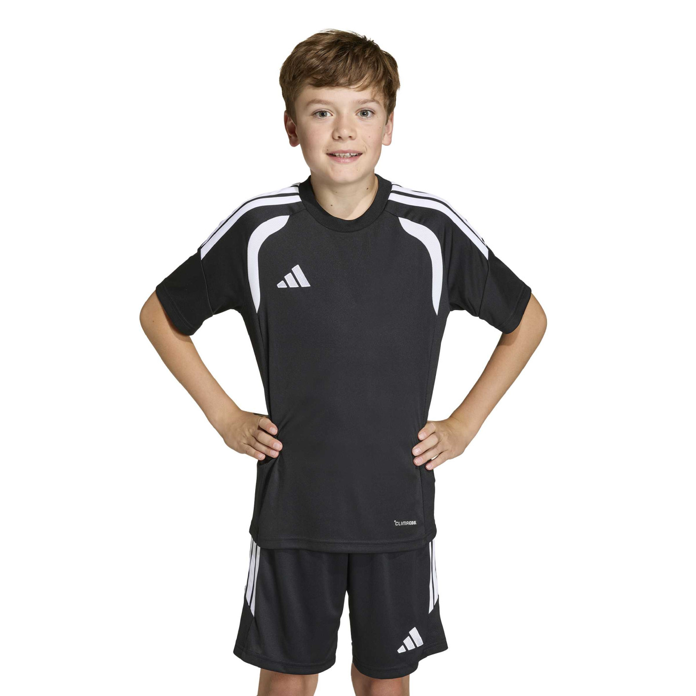 adidas Tiro 26 League Voetbalshirt Kids Zwart Wit