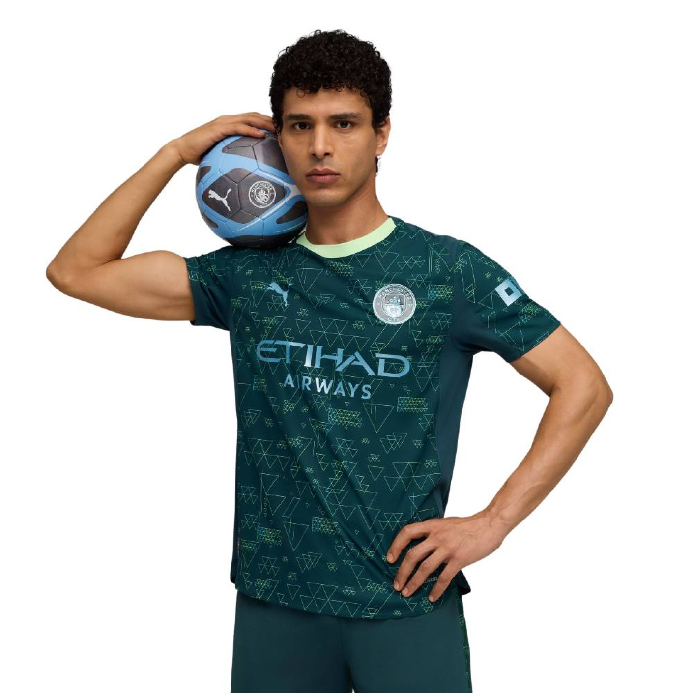 PUMA Manchester City Haaland 9 Vierde Shirt 2025-2026 - Voetbalshop.be