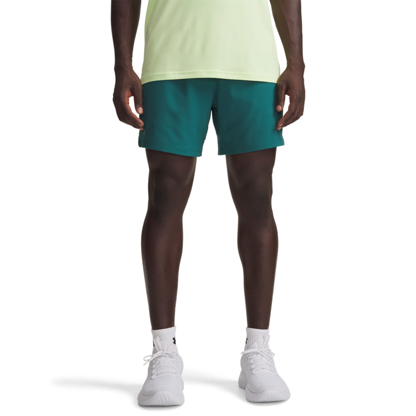 Under Armour Vanish Woven Trainingsbroekje Turquoise Zwart