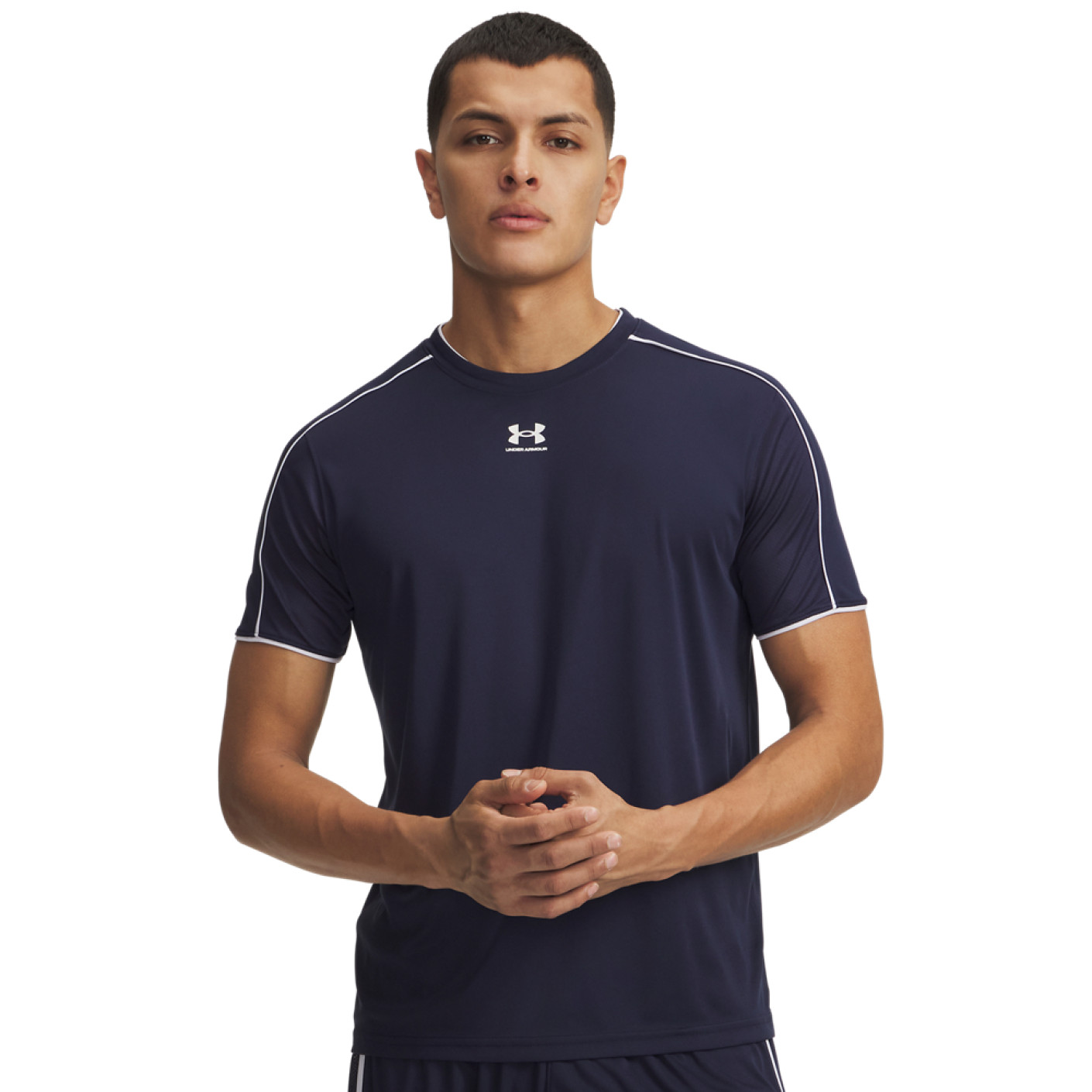 Under Armour Challenger Trainingsshirt Donkerblauw Wit