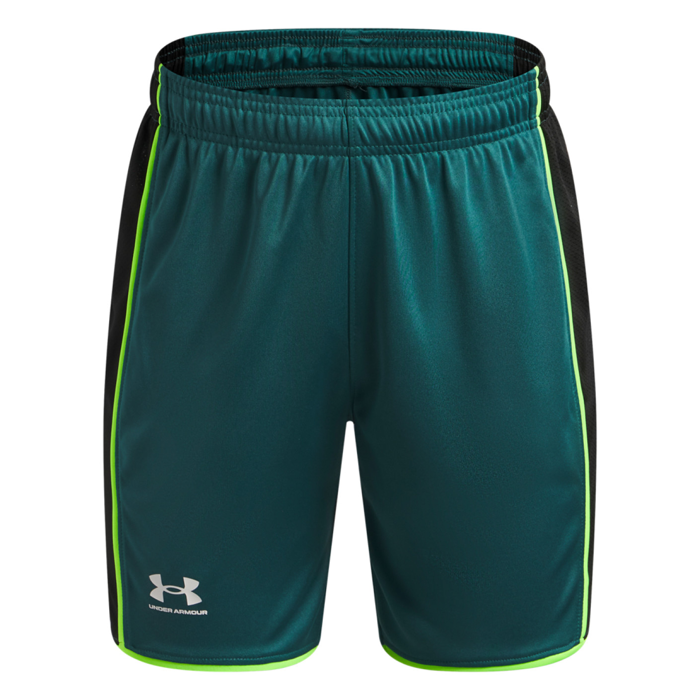 Under Armour Challenger Trainingsbroekje Kids Donkergroen Lichtgroen Wit