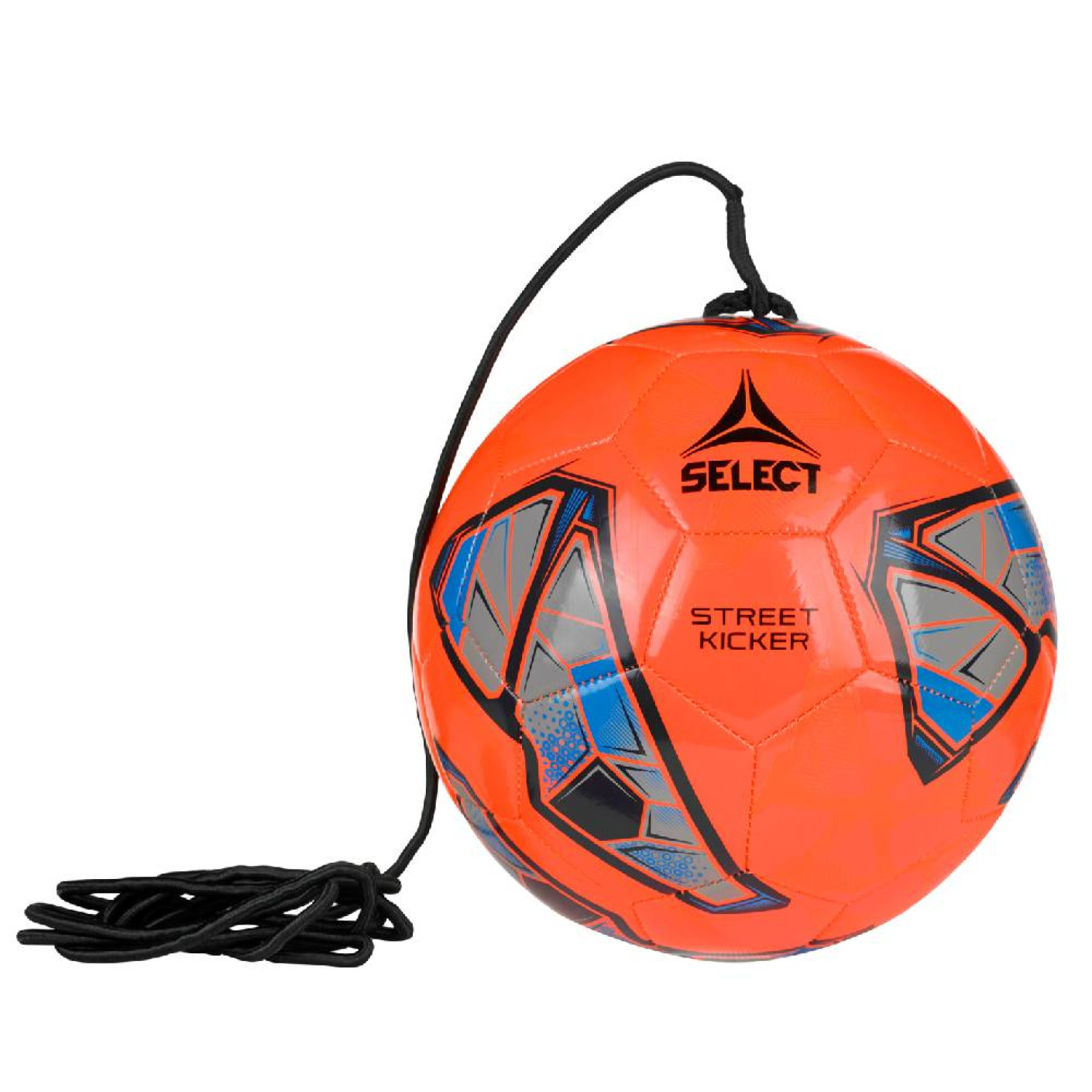 Select Street Kicker v25 Ballon de Foot Street Taille 4 Orange Bleu Noir