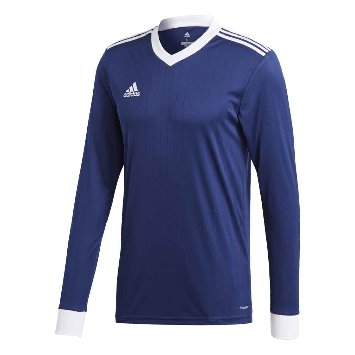 Maillot de football à manches longues adidas Tabela 18 bleu foncé blanc