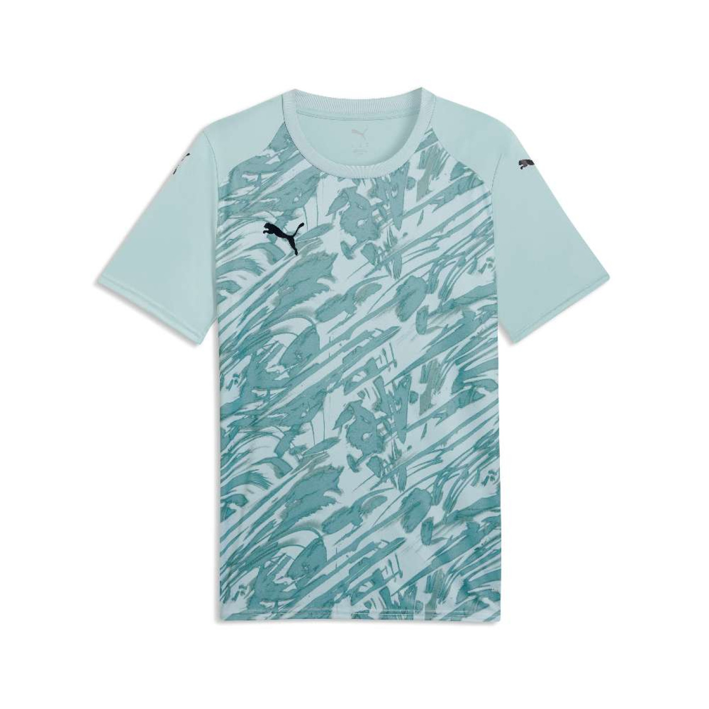 Maillot de football PUMA Team Final Graphic Vert menthe