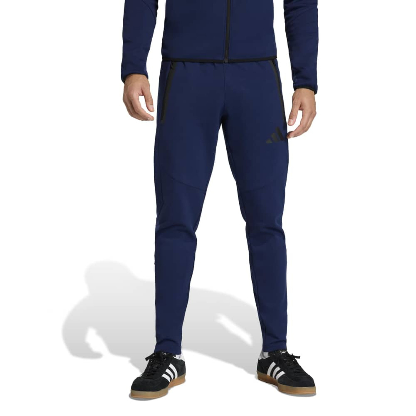 Pantalon de survêtement adidas Tiro Travel bleu foncé
