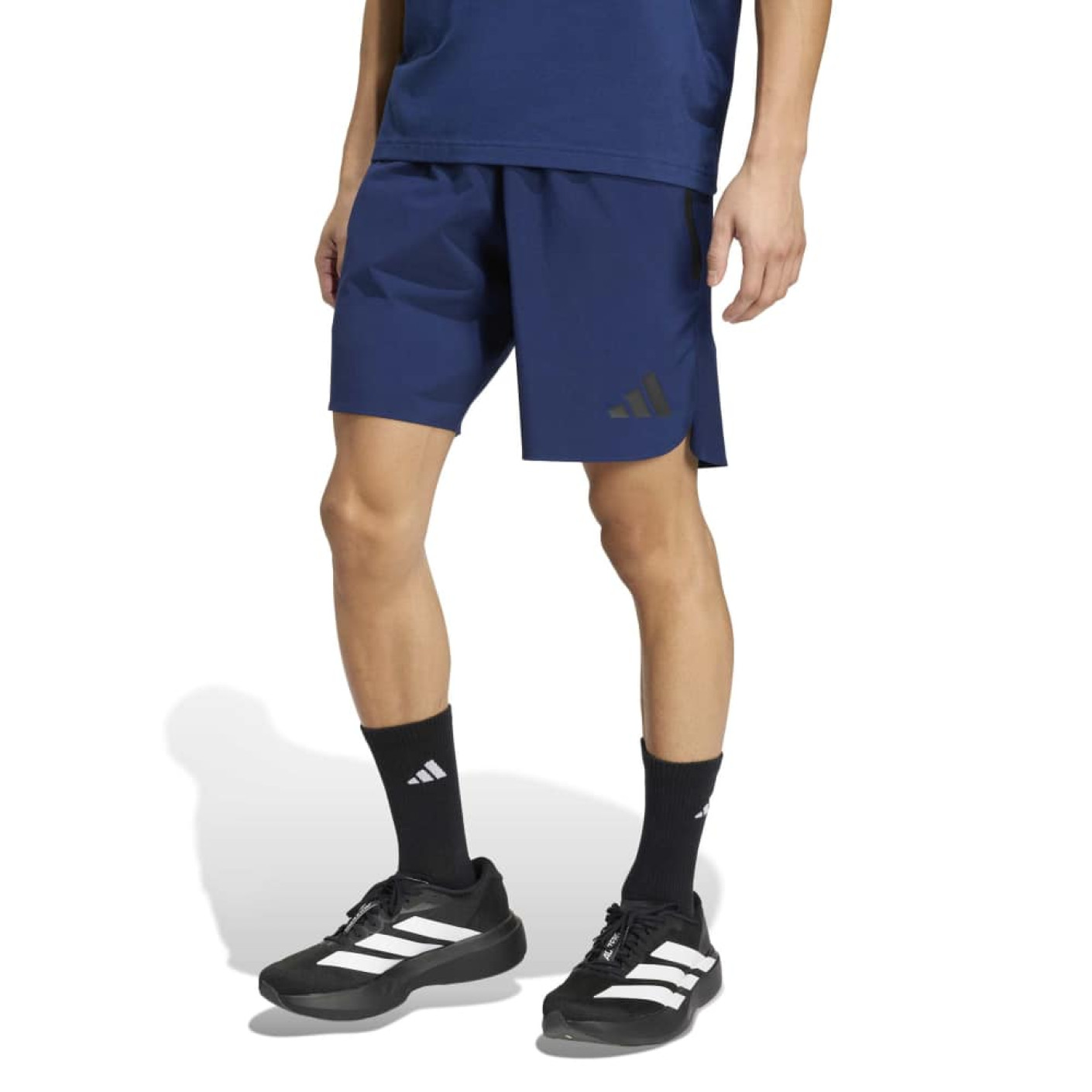 Short de voyage adidas Tiro bleu foncé noir