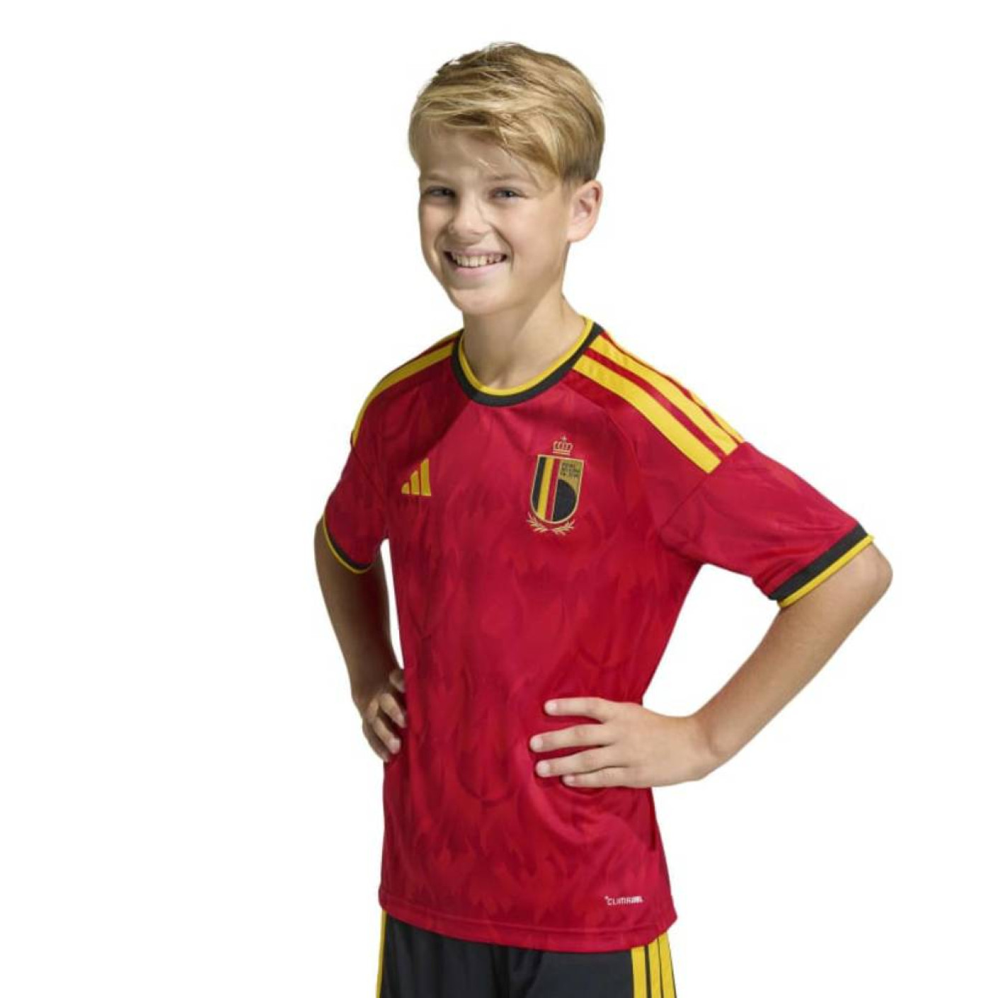 adidas Belgique Maillot Domicile 2026-2028 Enfants