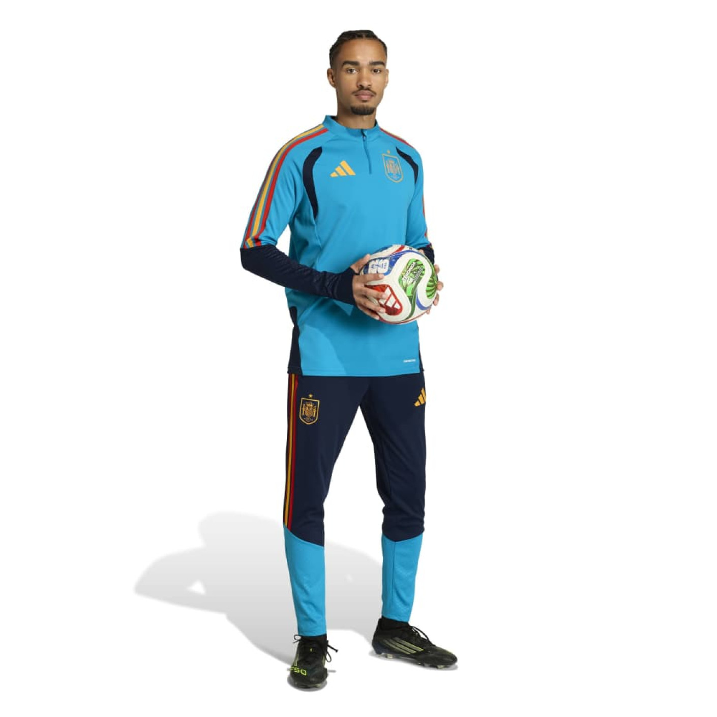 Survêtement adidas Spain 1/4-Zip 2026-2028 Bleu