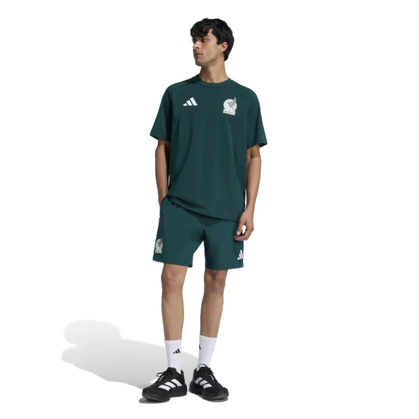 adidas Mexique Tiro Travel Ensemble Training 2026-2028 Vert Blanc