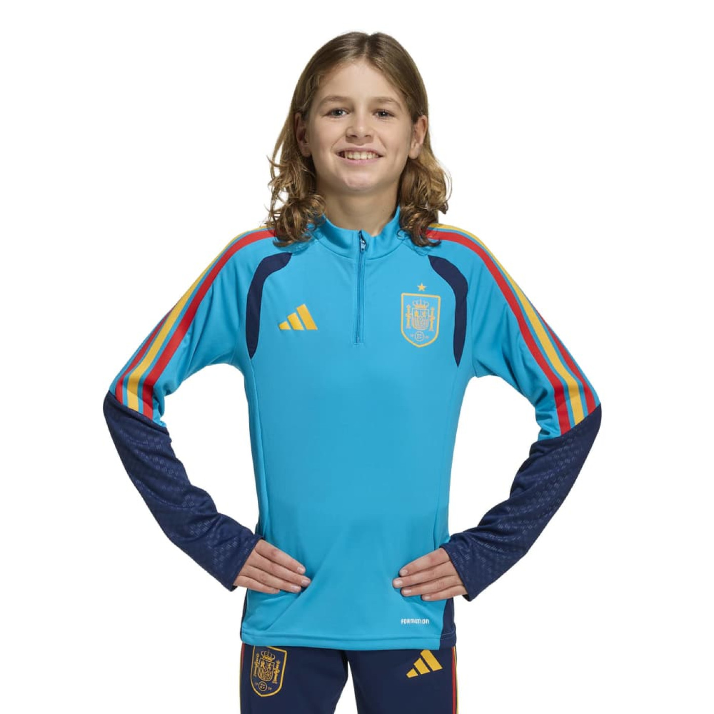 adidas Spanje Trainingstrui 1/4-Zip 2026-2028 Kids