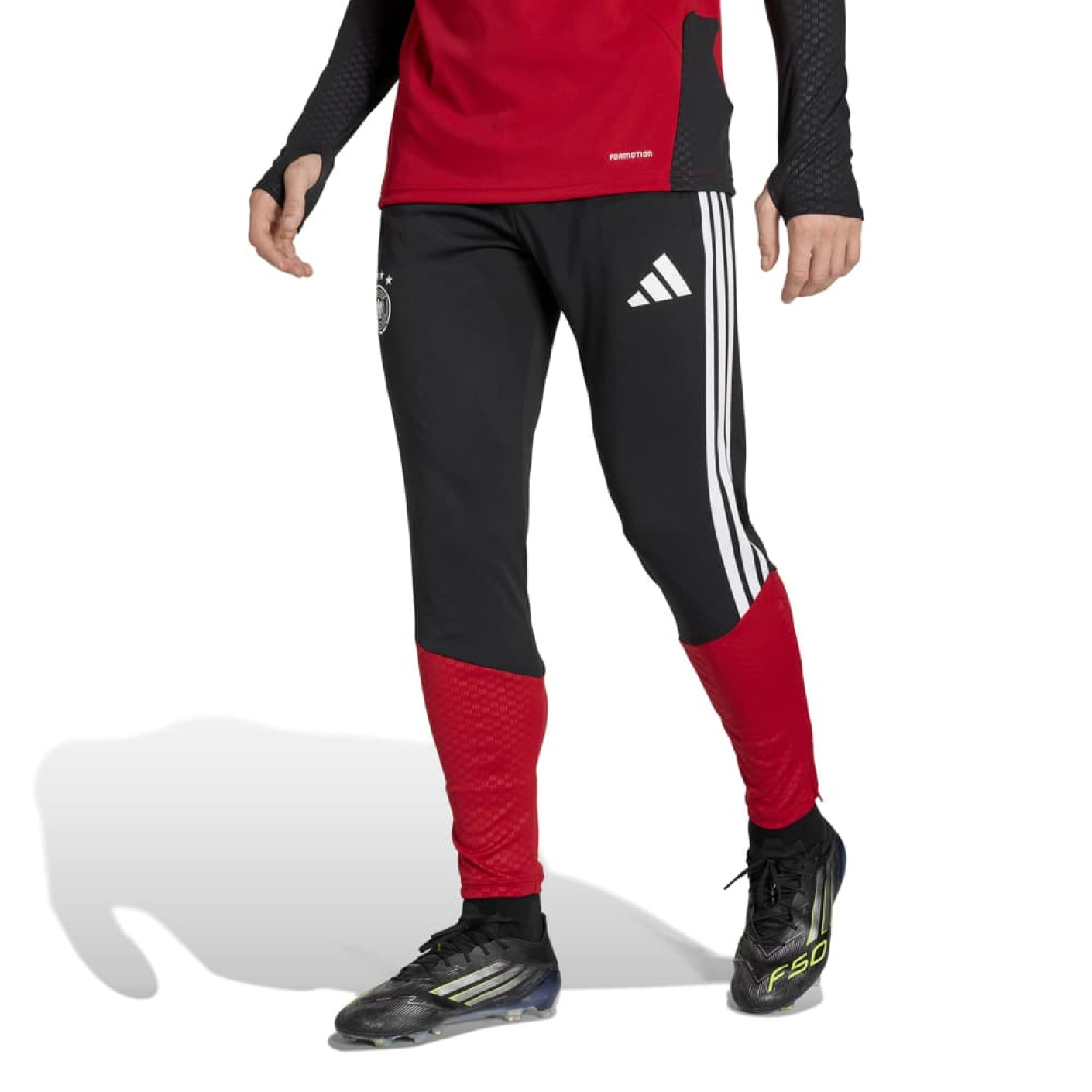 adidas Allemagne Pantalon d'Entraînement 2026-2028 Noir Blanc