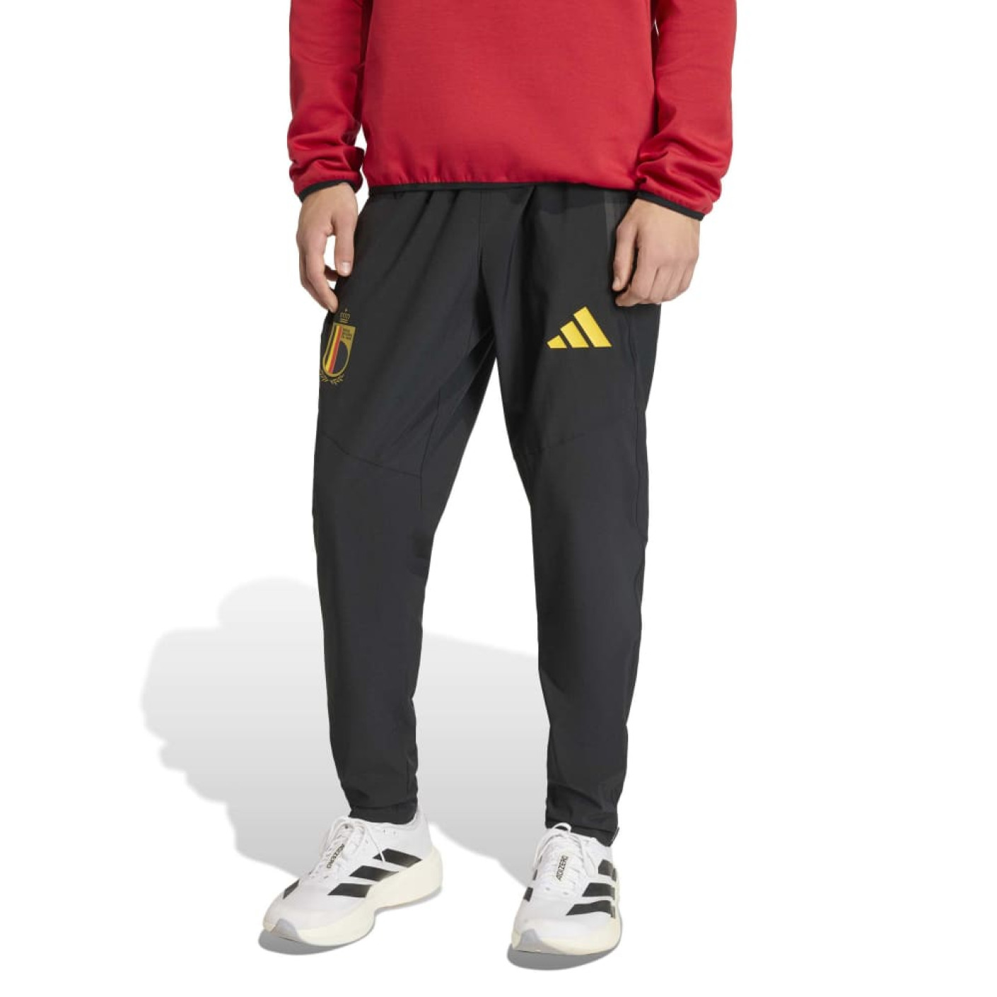 adidas Belgique Tiro Travel Pantalon d'Entraînement 2026-2028 Noir Jaune