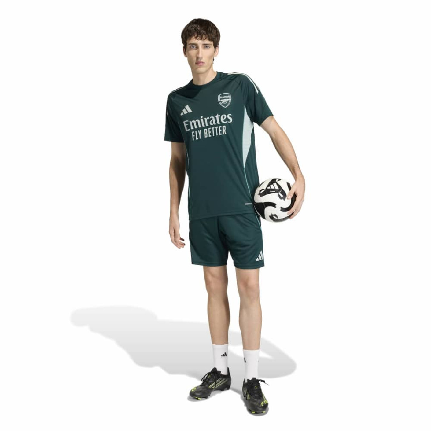 Set d'entraînement adidas Arsenal 2025-2026 gris vert foncé