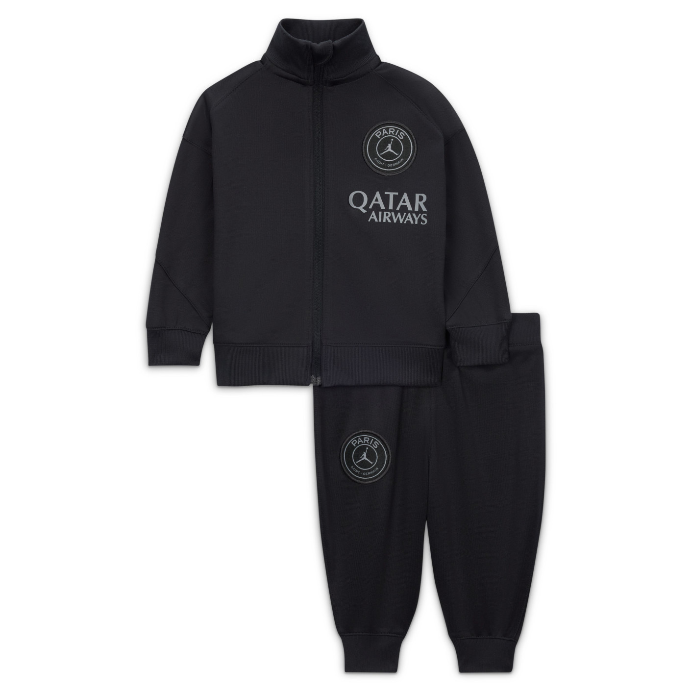 Nike Paris Saint-Germain x Jordan Strike Survêtement Full-Zip 2025-2026 Bébé Noir Gris Foncé