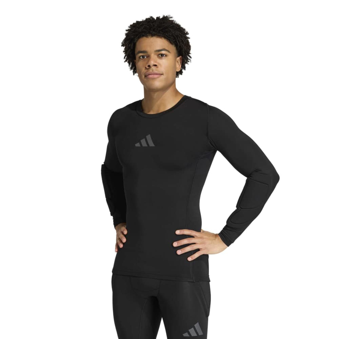 Coerver Coaching Padded Keepersshirt Lange Mouwen Senior Zwart