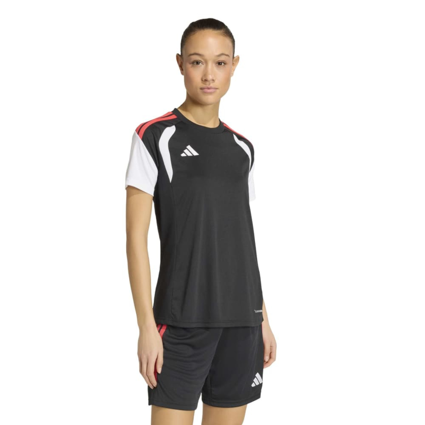 Maillot de football adidas Tiro 26 League pour Femmes, noir, rouge clair