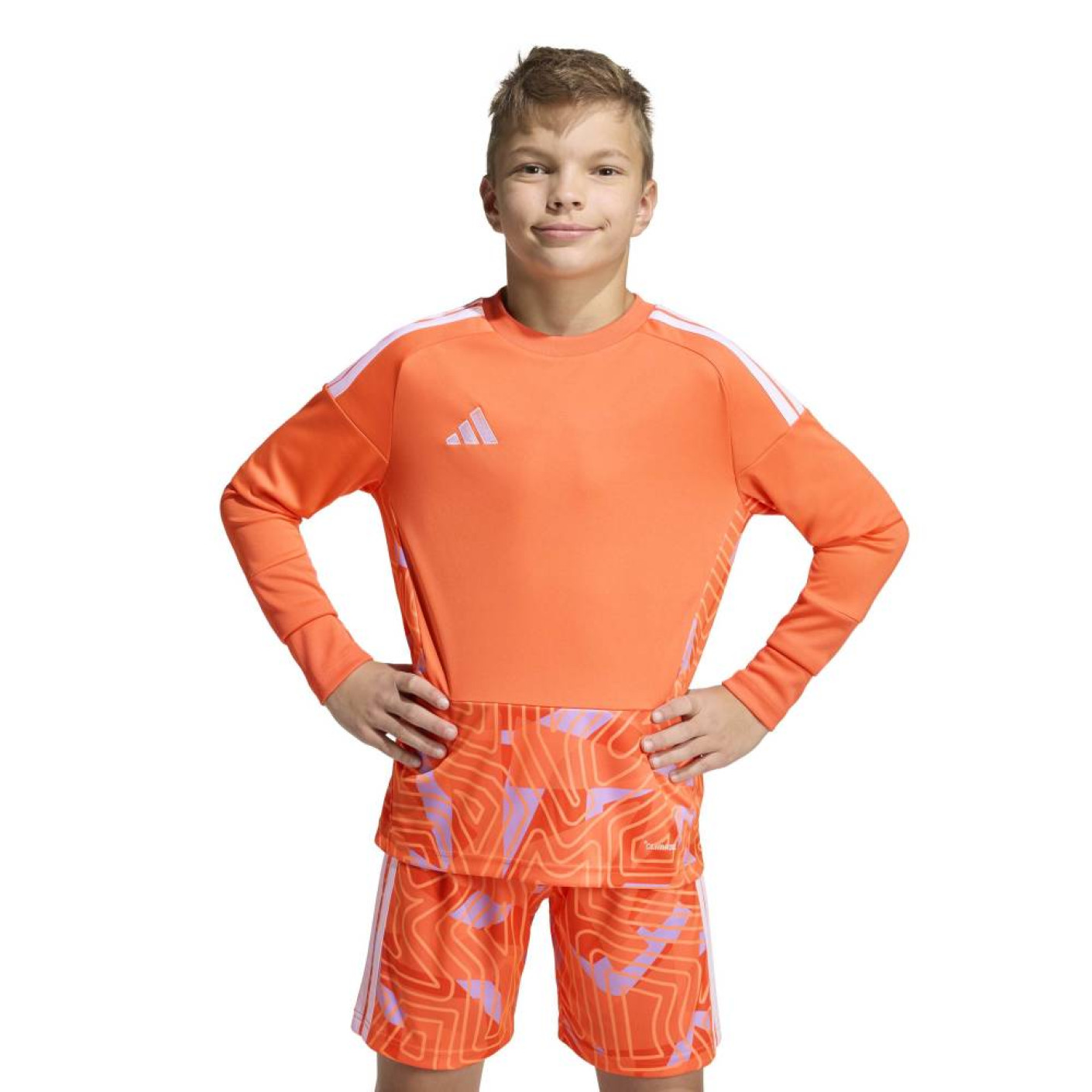 adidas Tiro 26 Competition Keepersshirt Lange Mouwen Kids Oranje