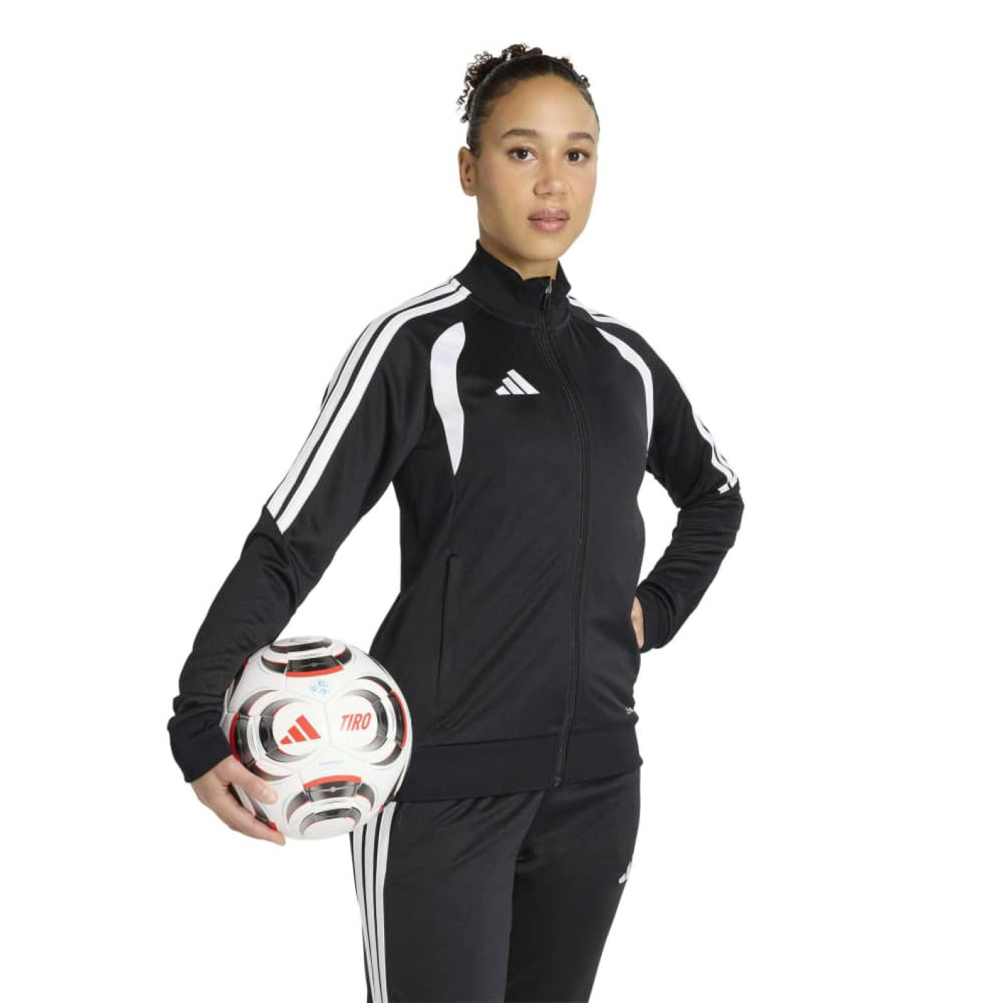 Veste d'entraînement adidas Tiro 26 League pour Femmes, noir et blanc