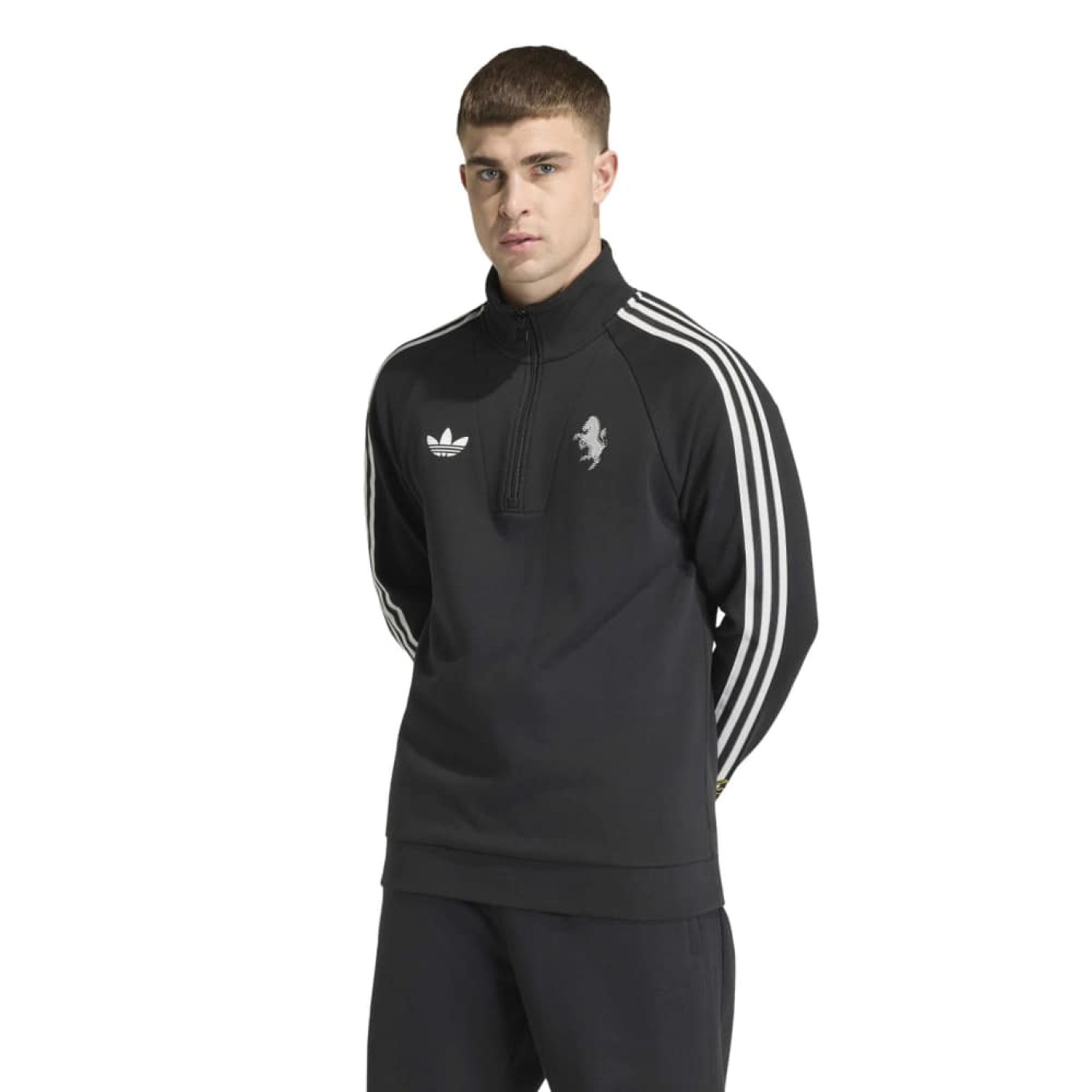 adidas Juventus Originals ADP Trainingstrui 1/4-Zip Zwart Wit