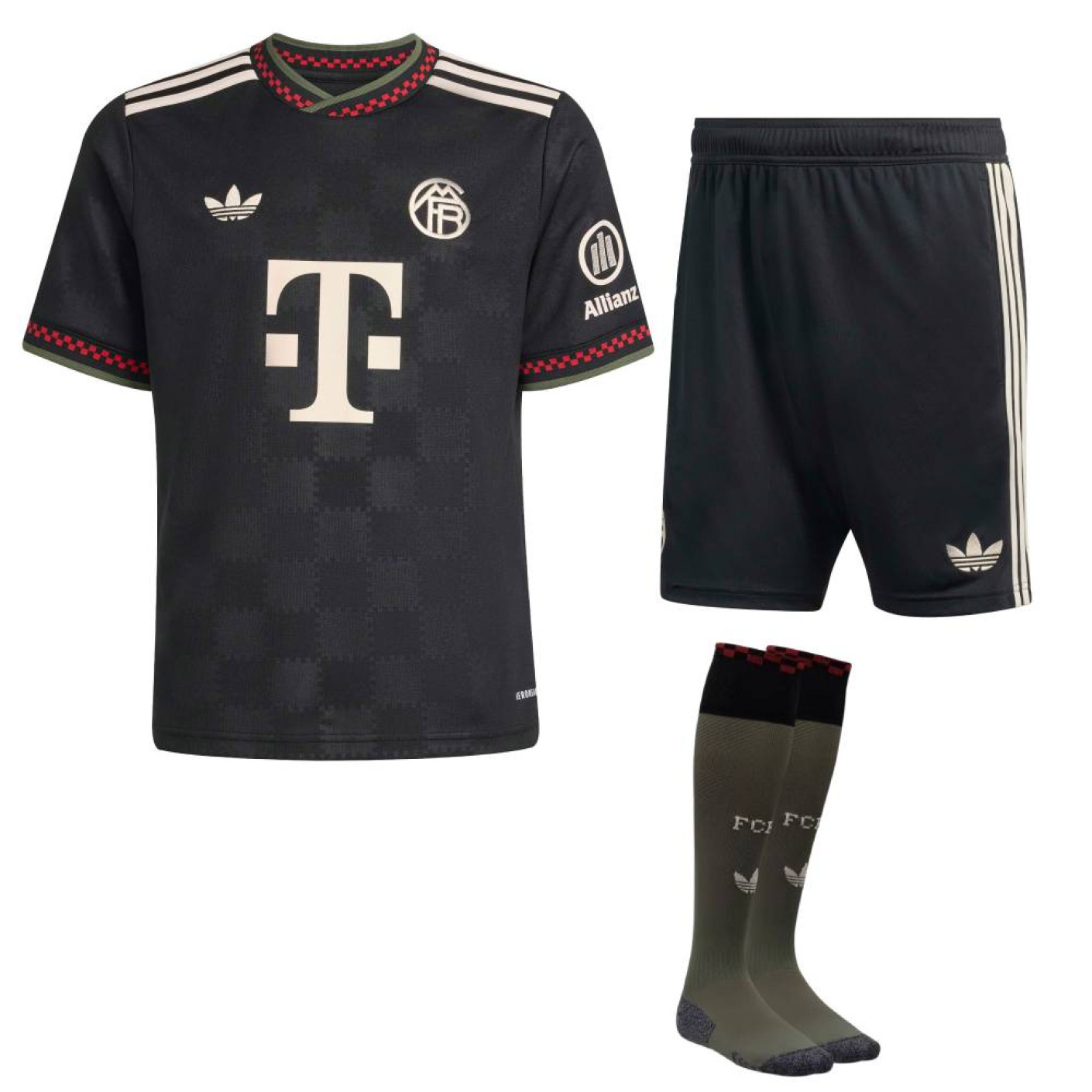 adidas Bayern Munich Tenue 3rd 2025-2026 Enfants