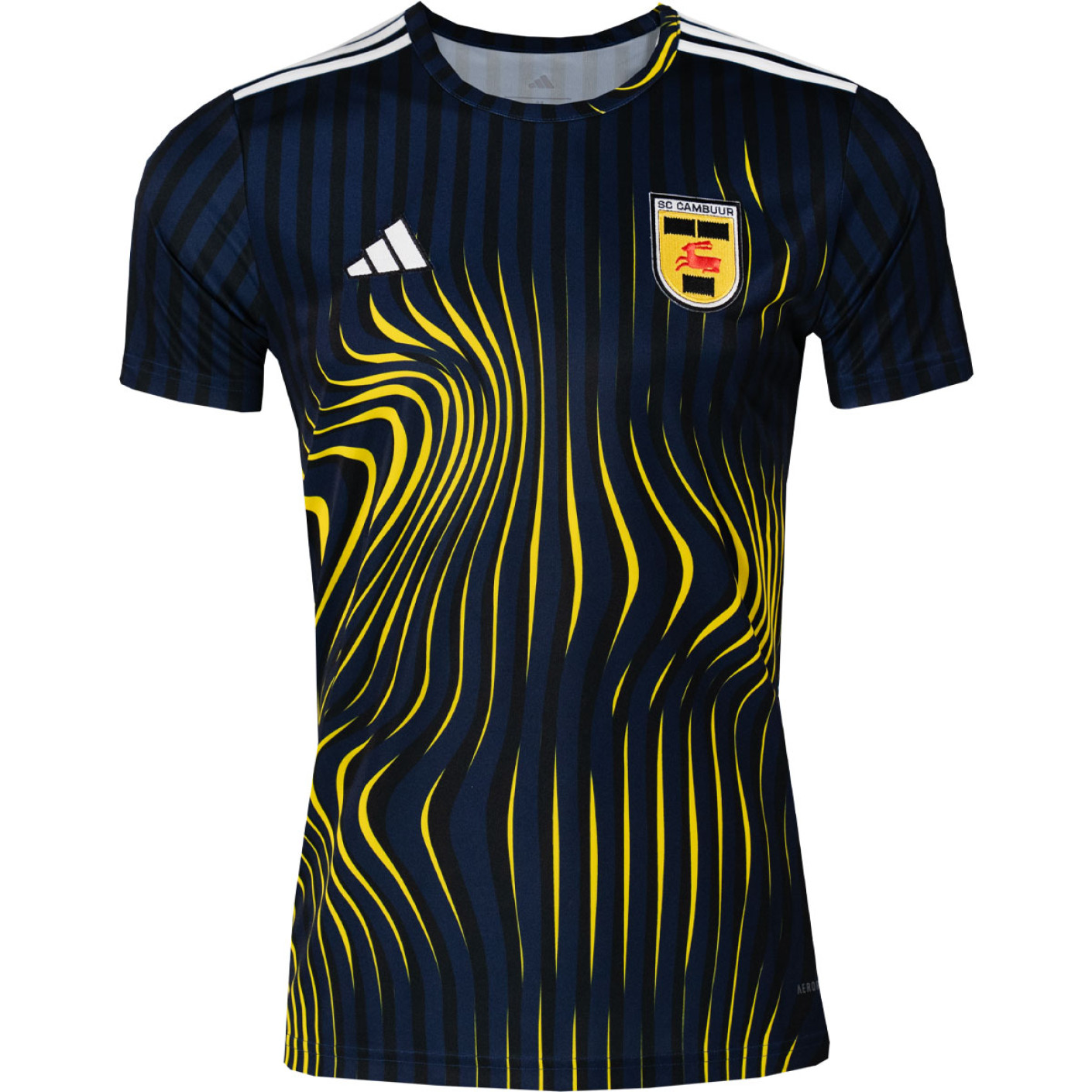 Chemise d'entraînement d'échauffement adidas SC Cambuur 2025-2026 pour femmes