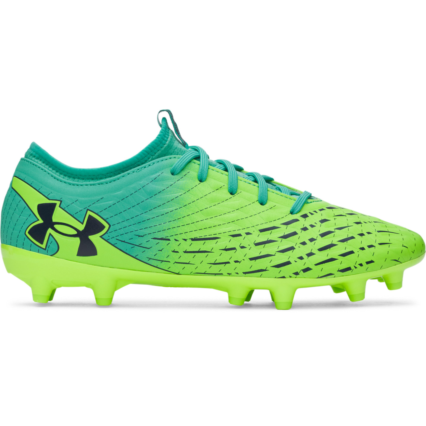 Under Armour Magnetico Select 5 Gras Voetbalschoenen (FG) Groen
