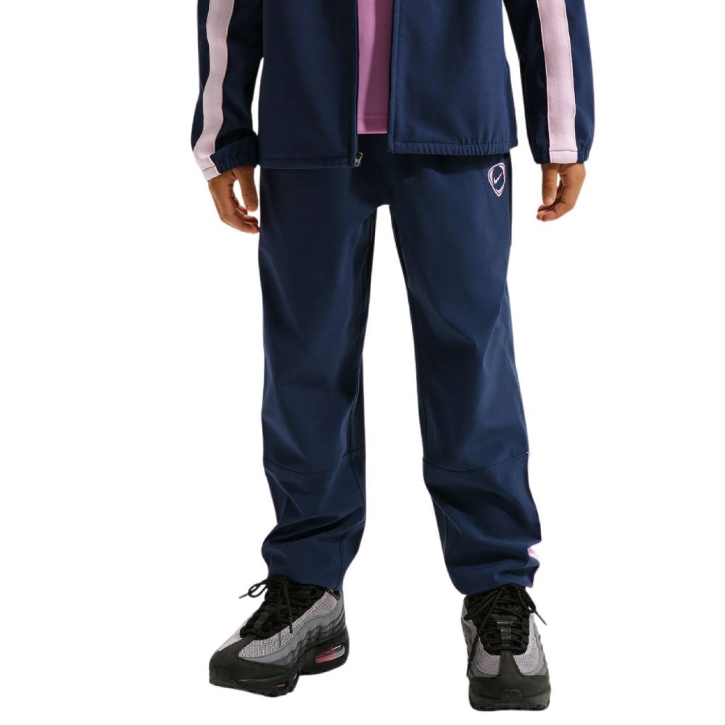 Nike Repel Trainingsbroek Kids Donkerblauw Lichtblauw Lichtroze