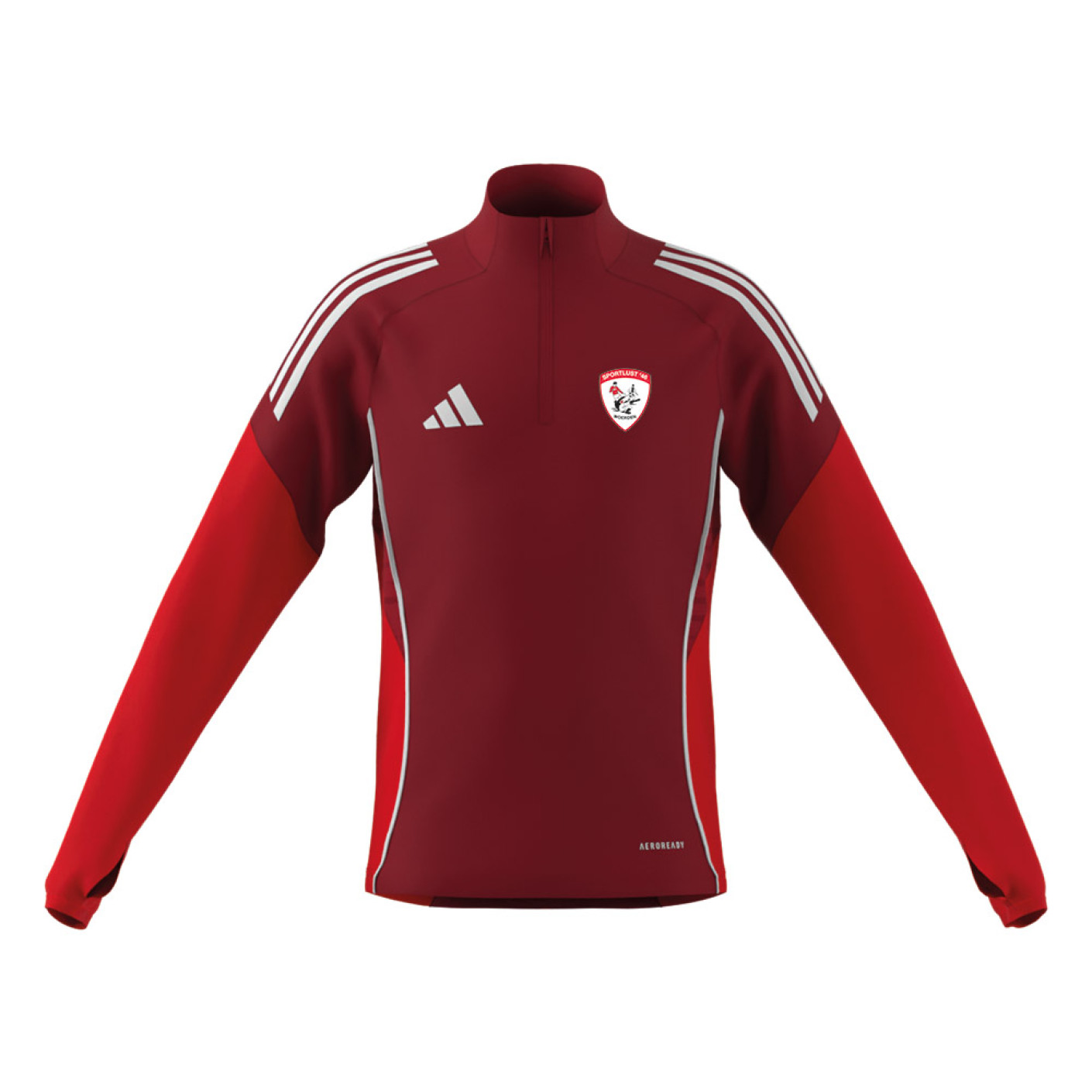Sportlust '46 Trainingstrui 1/4 Zip Junior Rood