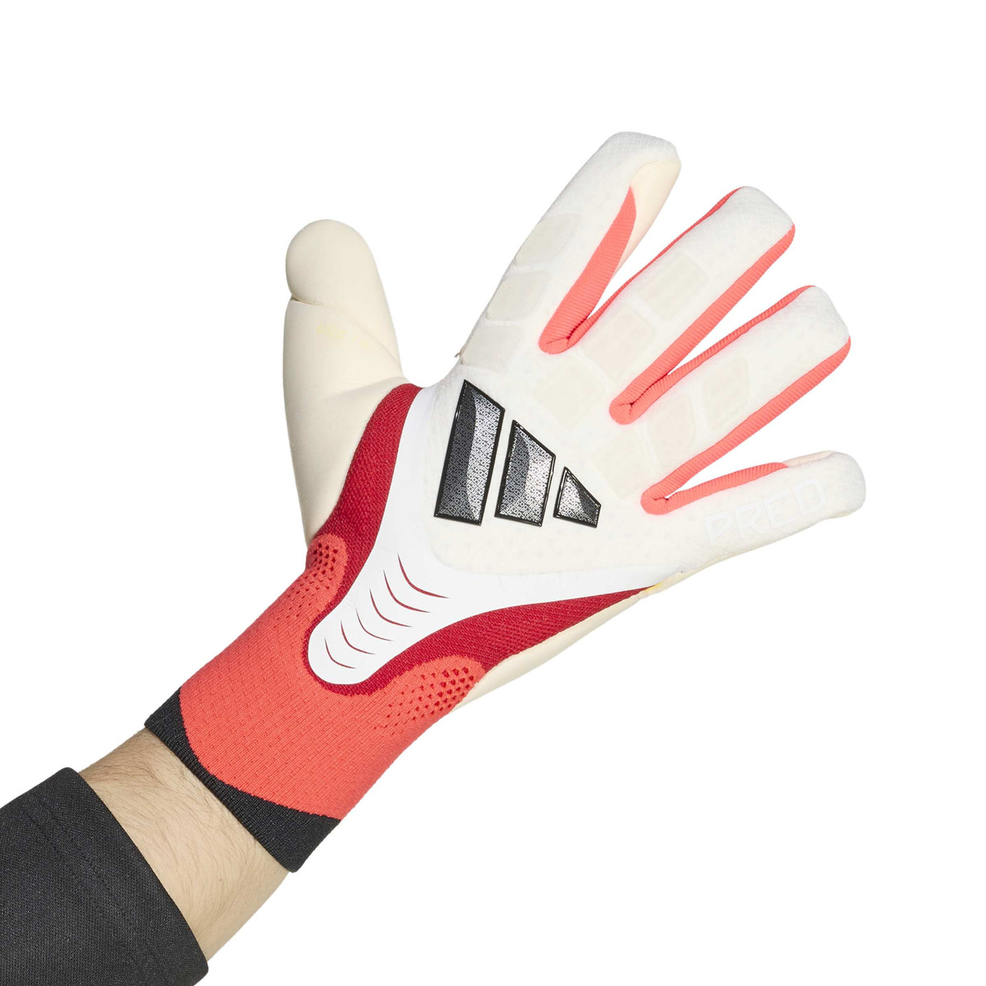 adidas Predator Pro PC Keepershandschoenen Wit Rood Zwart