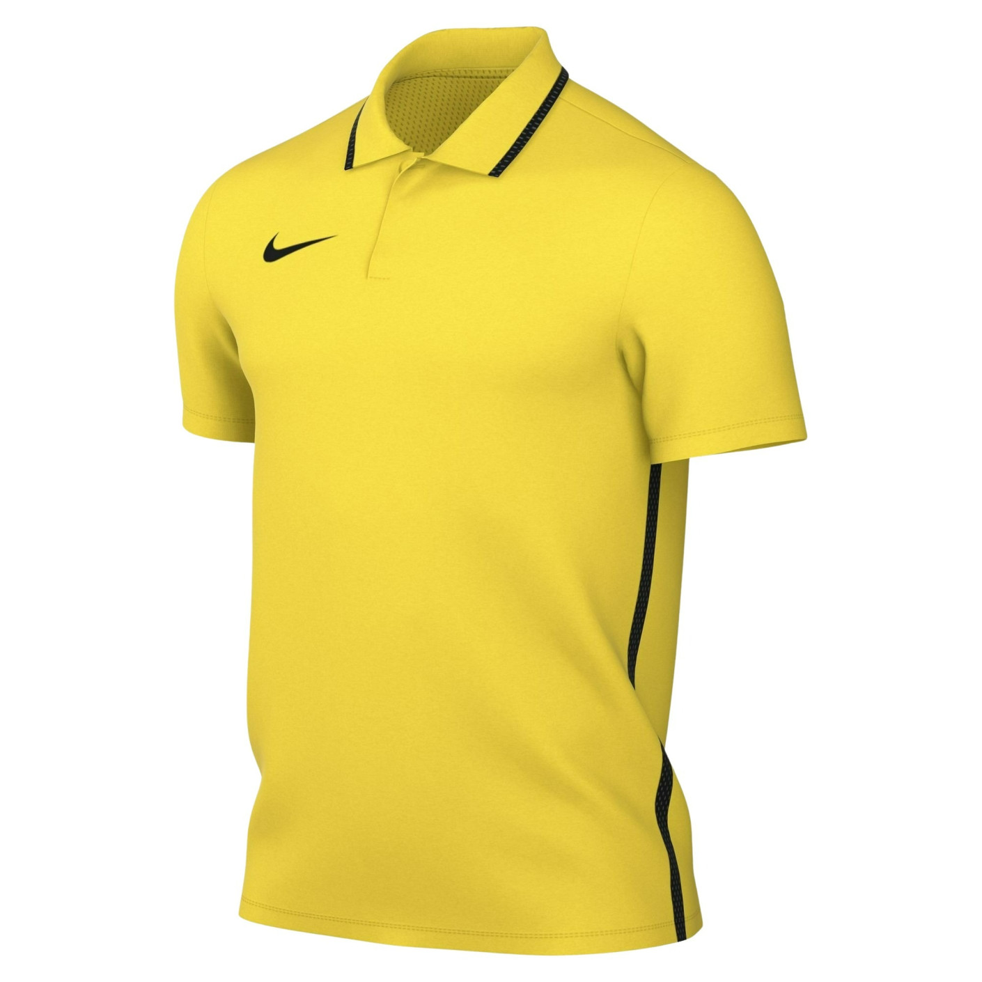 Polo Nike Dri-FIT Park 26 à 1/4 bouton jaune noir