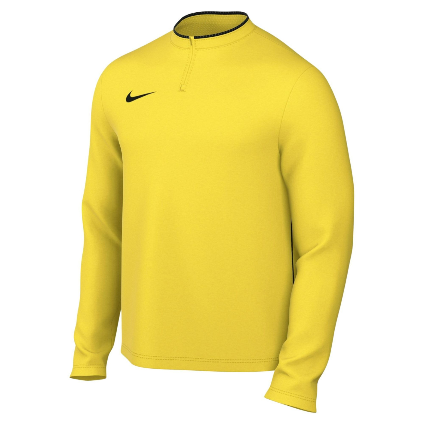 Nike Dri-FIT Park 26 Trainingstrui 1/4-Zip Geel Zwart
