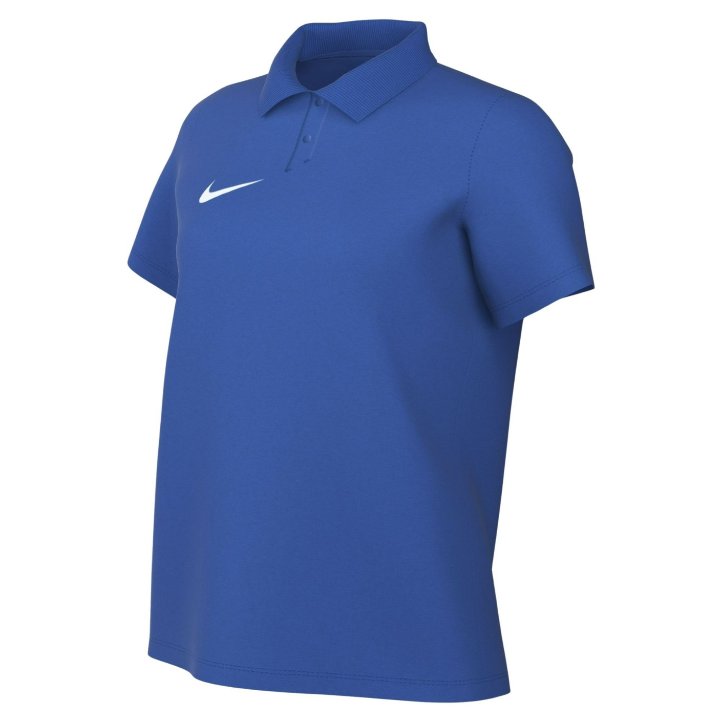 Polo Nike Dri-FIT Park 26 pour Femmes, bleu et blanc