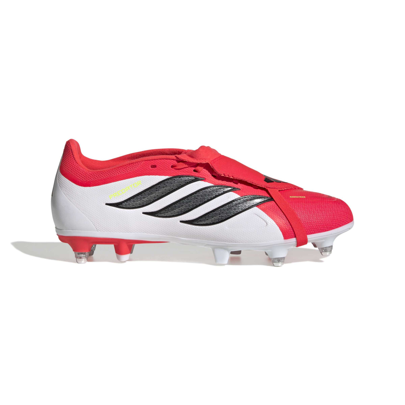 adidas Predator League FT Crampons Vissés Chaussures de Foot (SG) Rouge Blanc Noir