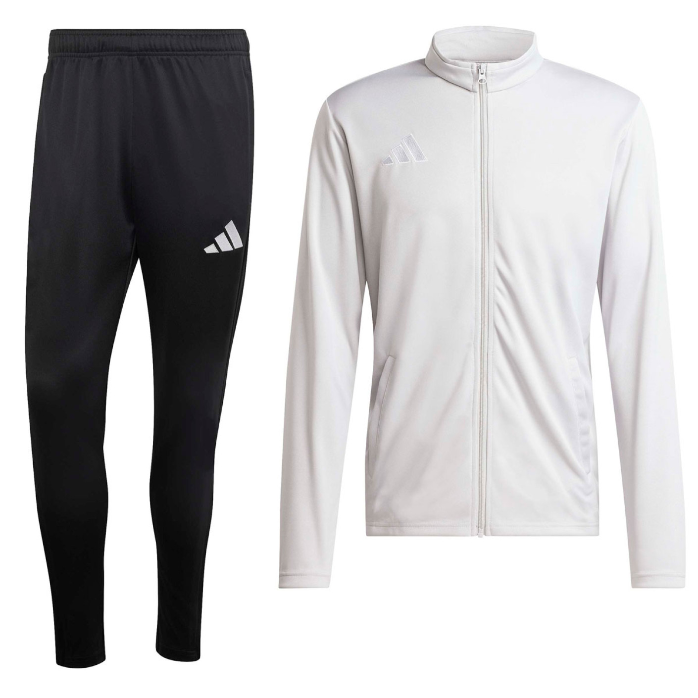 Survêtement à fermeture éclair intégrale adidas Entrada 26 gris noir