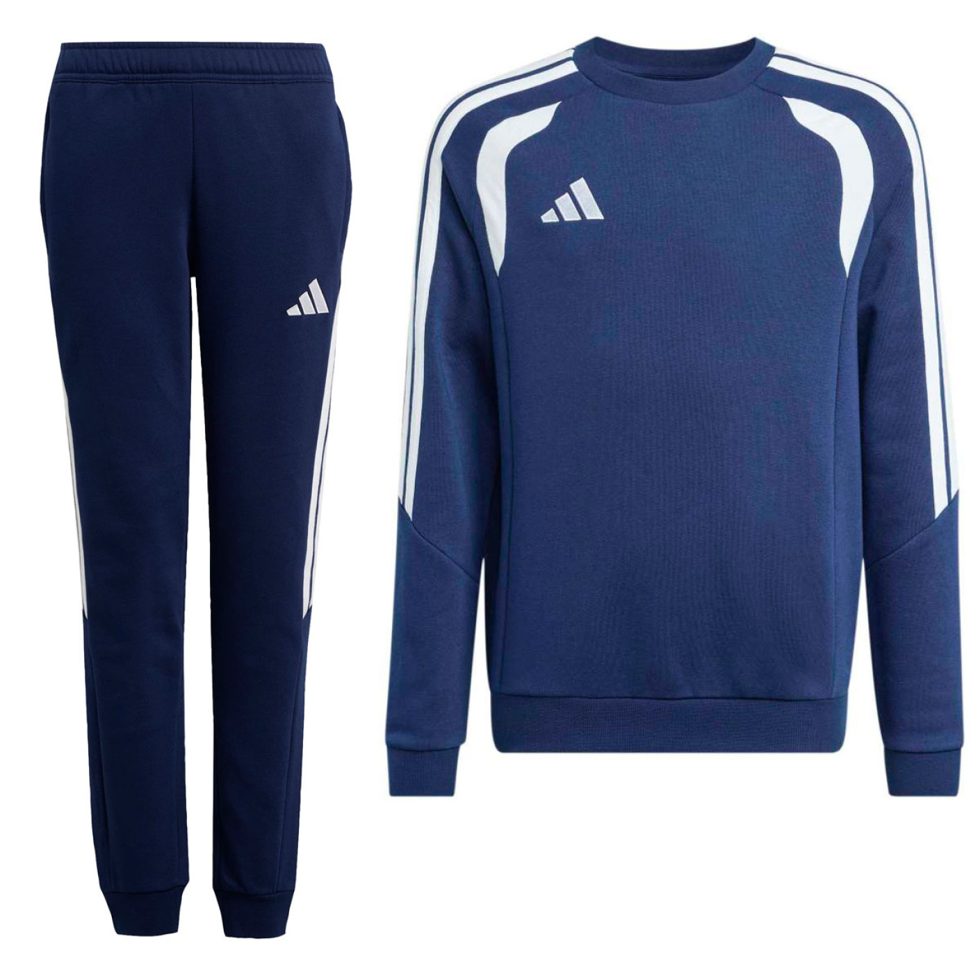 adidas Tiro 26 League Crew Sweater Joggingpak Kids Donkerblauw Wit