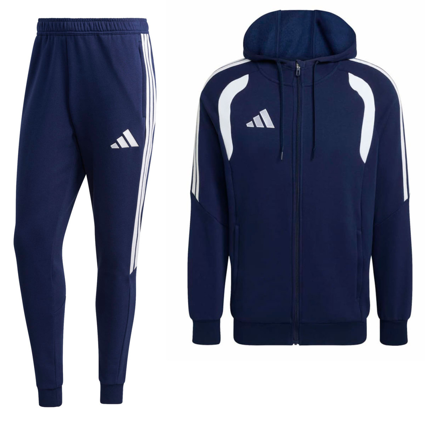 adidas Tiro 26 League Joggingpak Full-Zip Vest Donkerblauw Wit