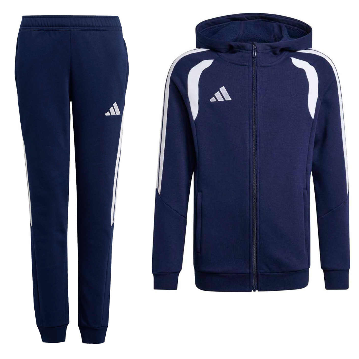 adidas Tiro 26 League Joggingpak Full-Zip Vest Kids Donkerblauw Wit